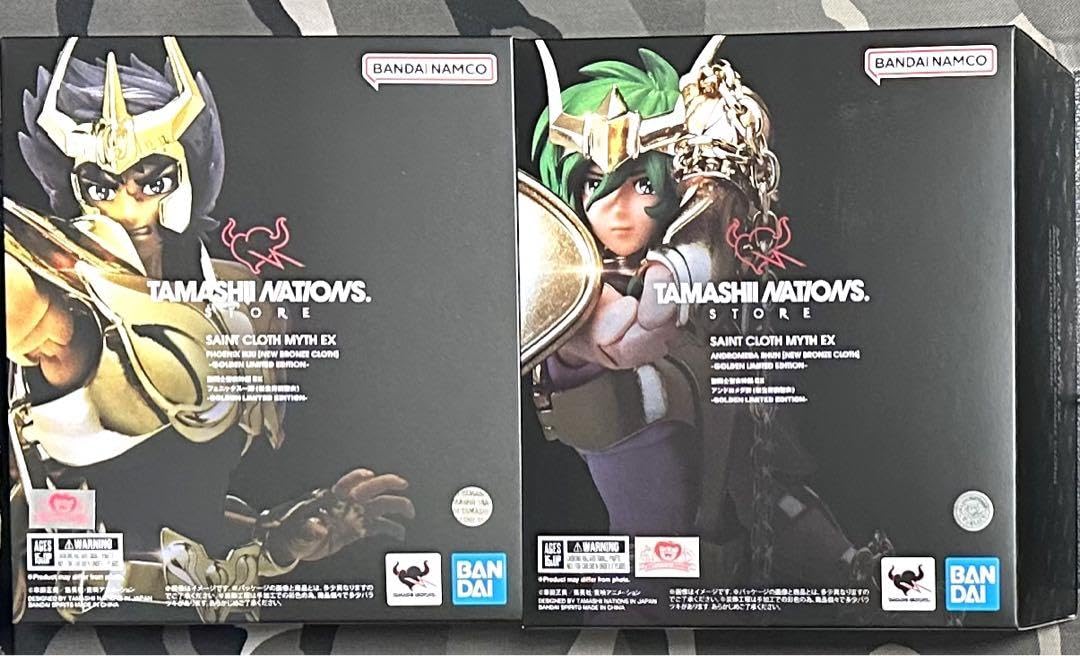 聖闘士聖衣神話EX フェニックス一輝&アンドロメダ瞬 新生青銅聖衣